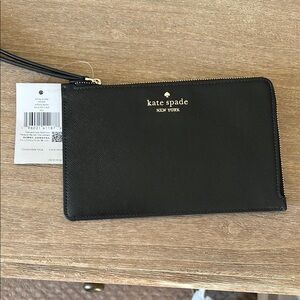 Kate Spade Black Wristlet
